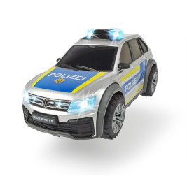 Dickie Toys VW Tiguan R-Line Polizei Spielzeugauto | Licht & Sound 1:18