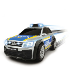 Dickie Toys VW Tiguan R-Line Polizei Spielzeugauto | Licht & Sound 1:18