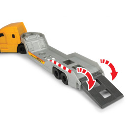 Dickie Toys Mack/Volvo Micro Builder Truck 3er Set | Baustellenfahrzeuge m. LKW