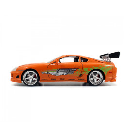 Jada Toys Fast & Furious 1995 Toyota Supra – Die-Cast Modellauto 1:24 | Brian O'Conner Filmfahrzeug – Sammlerstück ab 8 J.