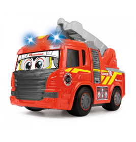 ABC Scania Ferdy Fire Feuerwehrauto mit Licht & Sound - Für Kleinkinder