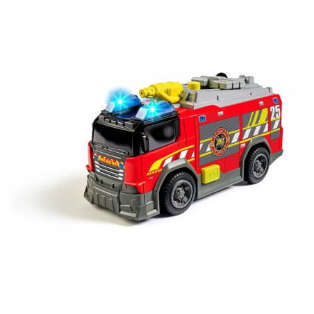 Simba Dickie Toys Fire Truck Feuerwehr mit Blaulicht & Wasserspritzfunktion (203302028) – Ab 3 Jahren