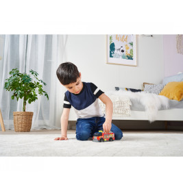 Simba Dickie Toys Fire Truck Feuerwehr mit Blaulicht & Wasserspritzfunktion (203302028) – Ab 3 Jahren