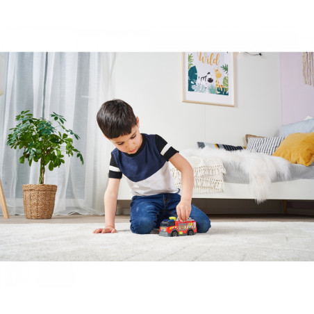 Simba Dickie Toys Fire Truck Feuerwehr mit Blaulicht & Wasserspritzfunktion (203302028) – Ab 3 Jahren