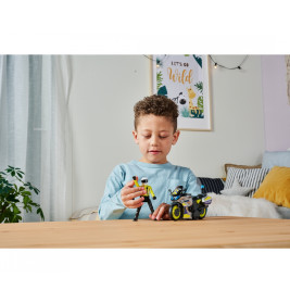 Dickie Toys Police Bike – Spielzeug Polizei Motorrad mit Licht & Sound (17cm)