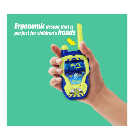 Dickie Toys Walkie Talkie Polizeiset für Kinder | Reichweite 100m