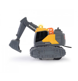 Dickie Toys Mini Excavator ferngesteuert | Kabelsteuerung | 14 cm