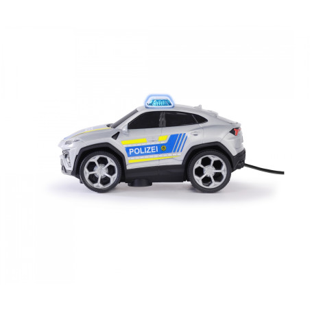 Dickie Toys Lamborghini Urus Polizei-Spielzeugauto RC – Kabelfernsteuerung, Blaulicht für Kinder ab 3 Jahre