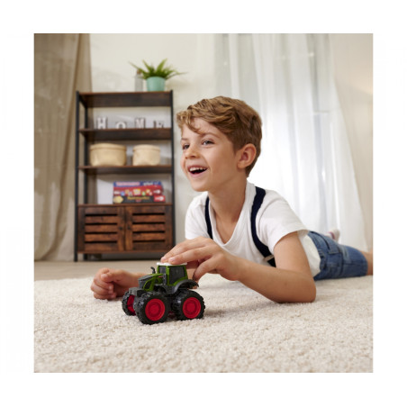 Dickie Toys Fendt Monster Tractor – 9cm Spielzeugtraktor mit Friktionsantrieb | Robust | Ab 3 Jahren | B2C