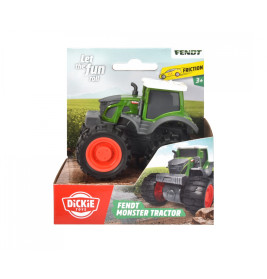 Dickie Toys Fendt Monster Tractor – 9cm Spielzeugtraktor mit Friktionsantrieb | Robust | Ab 3 Jahren | B2C