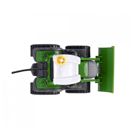 Dickie Toys Fendt Traktor | Ferngesteuert mit Kabel | Bewegliche Frontschaufel & Licht | 1:32 für Kinder