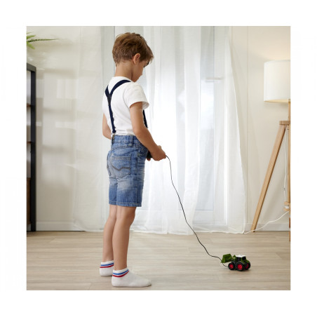 Dickie Toys Fendt Traktor | Ferngesteuert mit Kabel | Bewegliche Frontschaufel & Licht | 1:32 für Kinder