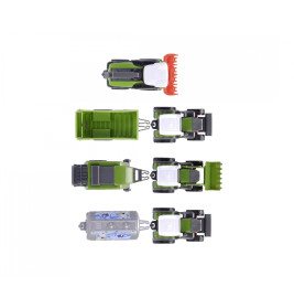 Dickie Toys Fendt Micro Team (203732001) – Bauernhof Fahrzeuge sortiert | Original Lizenz, 9cm ab 3J