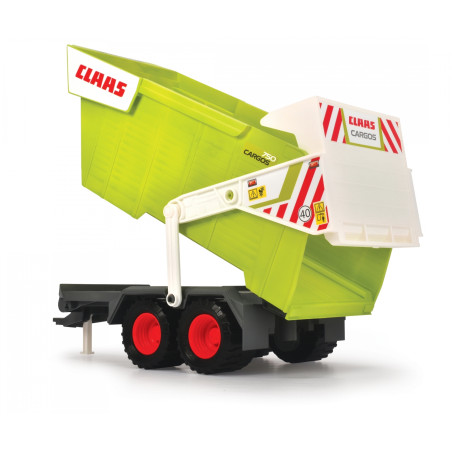 Dickie Toys CLAAS Traktor mit Anhänger – Licht & Sound, 64 cm Spielfahrzeug