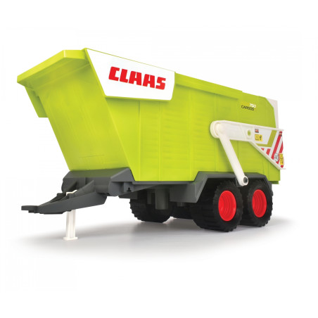 Dickie Toys CLAAS Traktor mit Anhänger – Licht & Sound, 64 cm Spielfahrzeug