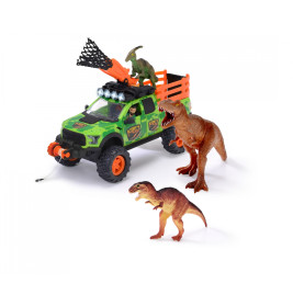 Dickie Toys Ford Raptor Dino Hunter Spielset – Licht, Sound & 3 Dinos