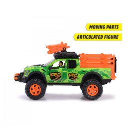 Dickie Toys Ford Raptor Dino Hunter Spielset – Licht, Sound & 3 Dinos