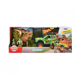 Dickie Toys Ford Raptor Dino Hunter Spielset – Licht, Sound & 3 Dinos