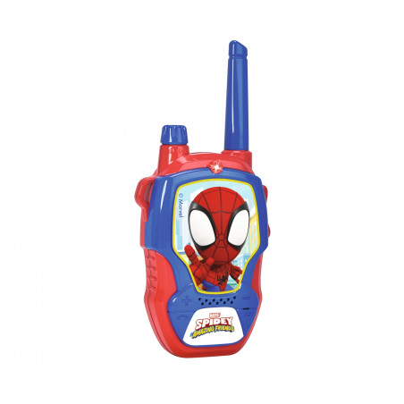 Dickie Toys Spidey Walkie Talkie Set | KinderFunkgerät 100m Reichweite | Spiderman & Miles Morales Lizenz