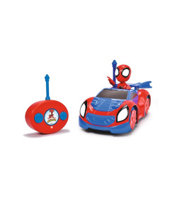 Dickie Toys RC Spidey Web Crawler – Ferngesteuertes Spidey Fahrzeug ab 3 Jahren