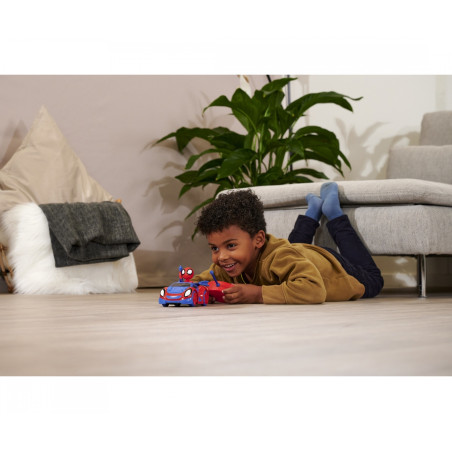 Dickie Toys RC Spidey Web Crawler – Ferngesteuertes Spidey Fahrzeug ab 3 Jahren