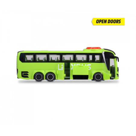 Dickie Toys MAN Lion's Coach FlixBus – Spielzeugbus mit echten Funktionen