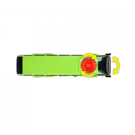 Dickie Toys MAN Lion's Coach FlixBus – Spielzeugbus mit echten Funktionen