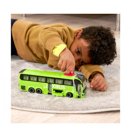 Dickie Toys MAN Lion's Coach FlixBus – Spielzeugbus mit echten Funktionen
