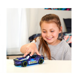 Dickie Toys Rhythm Patrol Polizeiauto mit Licht & Sound – Friktionsantrieb für Kinder ab 3 Jahre