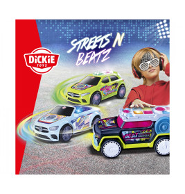 Dickie Toys Speed Tronic Spielzeugauto mit Friktion, Licht & Sound – 20cm