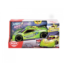 Dickie Toys Speed Tronic Spielzeugauto mit Friktion, Licht & Sound – 20cm