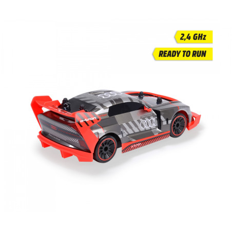 Dickie Toys RC Audi S1 E-Tron Quattro Drift Car 1:16 RTR – Allrad | Ready to Run