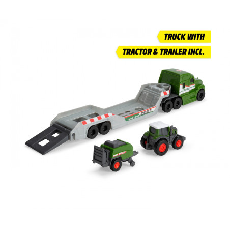 Dickie Toys Fendt Micro Farm Truck | Spielzeug LKW für kleine Bauernhof-Fans | Kinder Trecker (4006333085888)