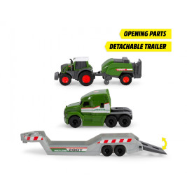 Dickie Toys Fendt Micro Farm Truck | Spielzeug LKW für kleine Bauernhof-Fans | Kinder Trecker (4006333085888)