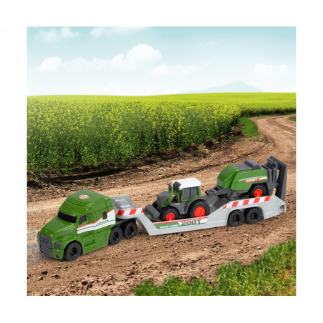 Dickie Toys Fendt Micro Farm Truck | Spielzeug LKW für kleine Bauernhof-Fans | Kinder Trecker (4006333085888)