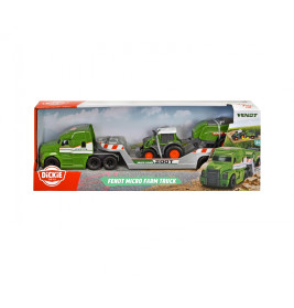 Dickie Toys Fendt Micro Farm Truck | Spielzeug LKW für kleine Bauernhof-Fans | Kinder Trecker (4006333085888)
