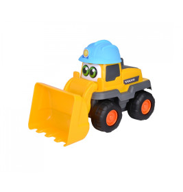 ABC Lucy Loader Volvo Radlader für Kinder | Bewegliche Schaufel & Quietsche | Ab 12 Monate