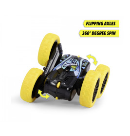Dickie Toys RC Fire 'n Frost Flippy – Stuntauto mit 360° Flips & Licht | Bis 8 km/h | Ab 6 Jahren