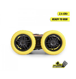 Dickie Toys RC Fire 'n Frost Flippy – Stuntauto mit 360° Flips & Licht | Bis 8 km/h | Ab 6 Jahren