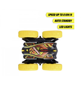 Dickie Toys RC Fire 'n Frost Flippy – Stuntauto mit 360° Flips & Licht | Bis 8 km/h | Ab 6 Jahren