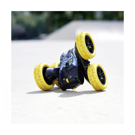 Dickie Toys RC Fire 'n Frost Flippy – Stuntauto mit 360° Flips & Licht | Bis 8 km/h | Ab 6 Jahren