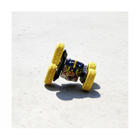 Dickie Toys RC Fire 'n Frost Flippy – Stuntauto mit 360° Flips & Licht | Bis 8 km/h | Ab 6 Jahren