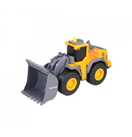 Dickie Toys Volvo Radlader Baustellenfahrzeug | Licht & Sound