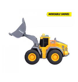 Dickie Toys Volvo Radlader Baustellenfahrzeug | Licht & Sound