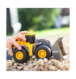Dickie Toys Volvo Radlader Baustellenfahrzeug | Licht & Sound