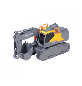 Dickie Toys Volvo Kettenbagger 23cm mit Licht & Sound – Spielzeug ab 3 Jahre