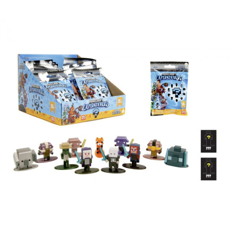 Minecraft Blind Pack Nanofigs 12-fach sortiert