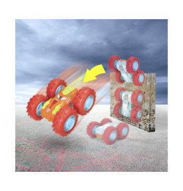 Dickie Toys Monster Flippy Auto – Flipt & dreht 180° bei Hindernissen – 4-fach sortiert (ab 3 J.)