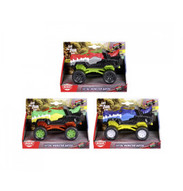 Simba Dickie Toys Metal Monster Gator – 3 sort. Krokodil-Monstertrucks mit Rückziehmotor | Ab 3 Jahre