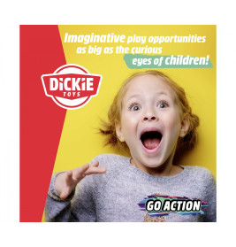 Dickie Toys Monster Squad Monstertruck: Freilauf, Licht & Sound (sortiert) für Kinder ab 3 J.